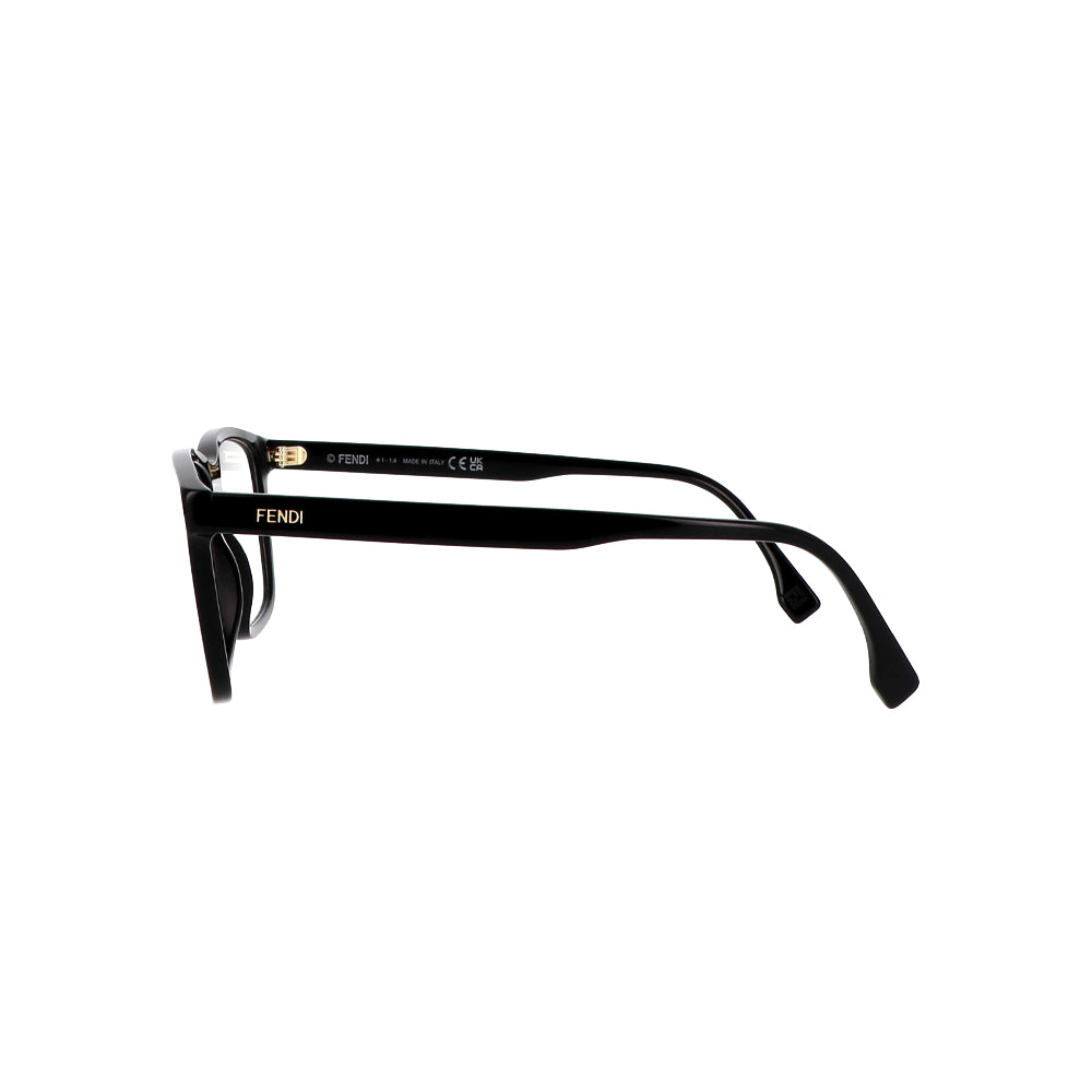 Fendi FE0081I glasses in black, side view