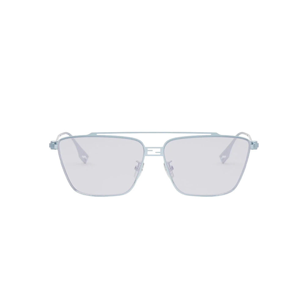 Fendi FE40110U sunglasses in silver, front view