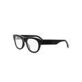 Fendi FE50078I glasses in black, 45° view