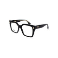 Fendi FE500851 glasses in black, 45° view