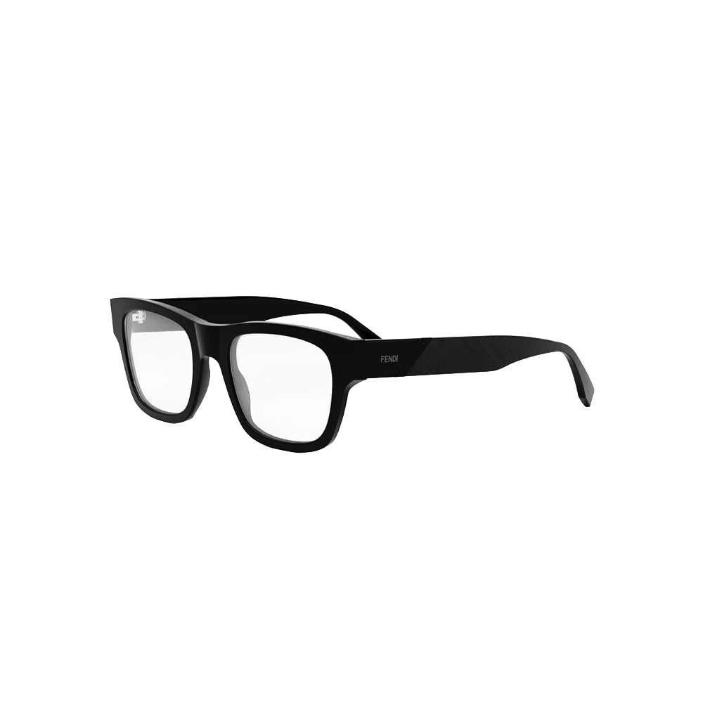 Fendi FE50089I glasses in black, 45° view
