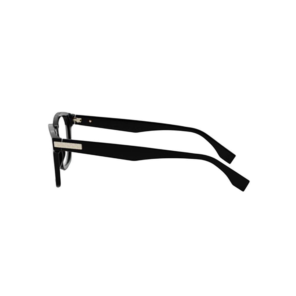 Fendi FE500971 glasses in black, side view