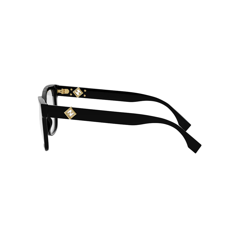 Fendi FE50117I glasses in black, side view