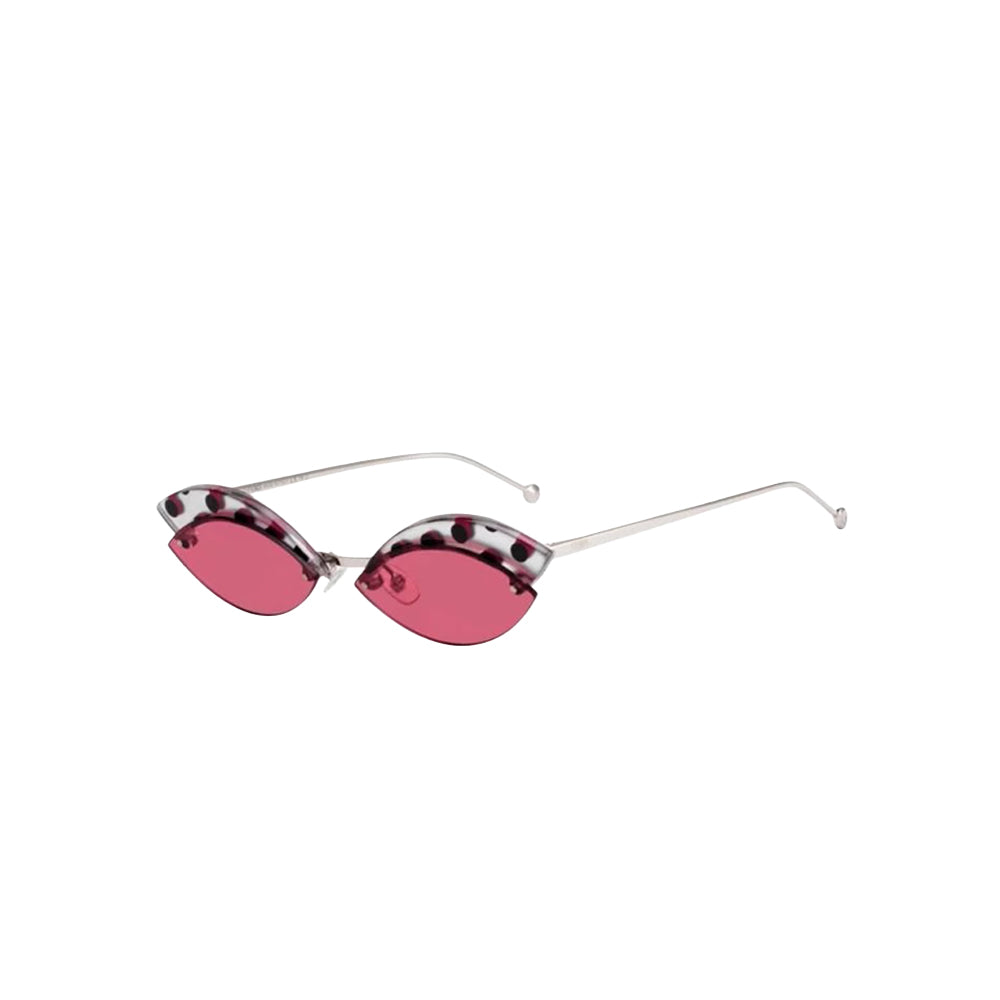 Fendi FF0370/S sunglasses in silver, 45° view