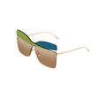 Fendi FF0399/S RNBHA sunglasses in gold, 45° view