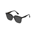 Gentle Monster L0 CELL.S BLACK sunglasses in black, 45° view