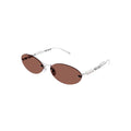 Gucci GG1922S sunglasses in silver, 45° view