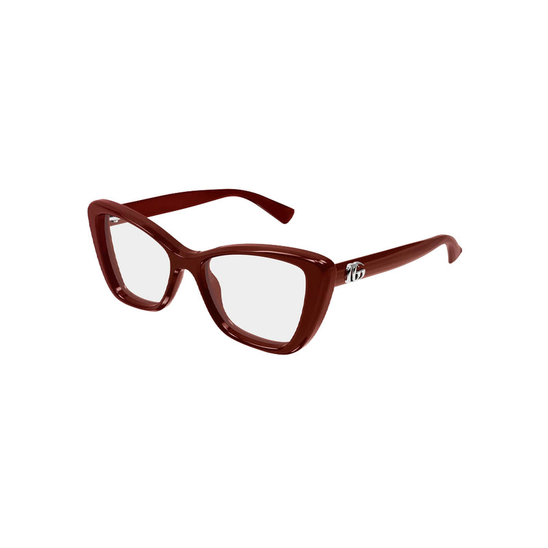 Gucci GG1977O glasses in red, 45° view