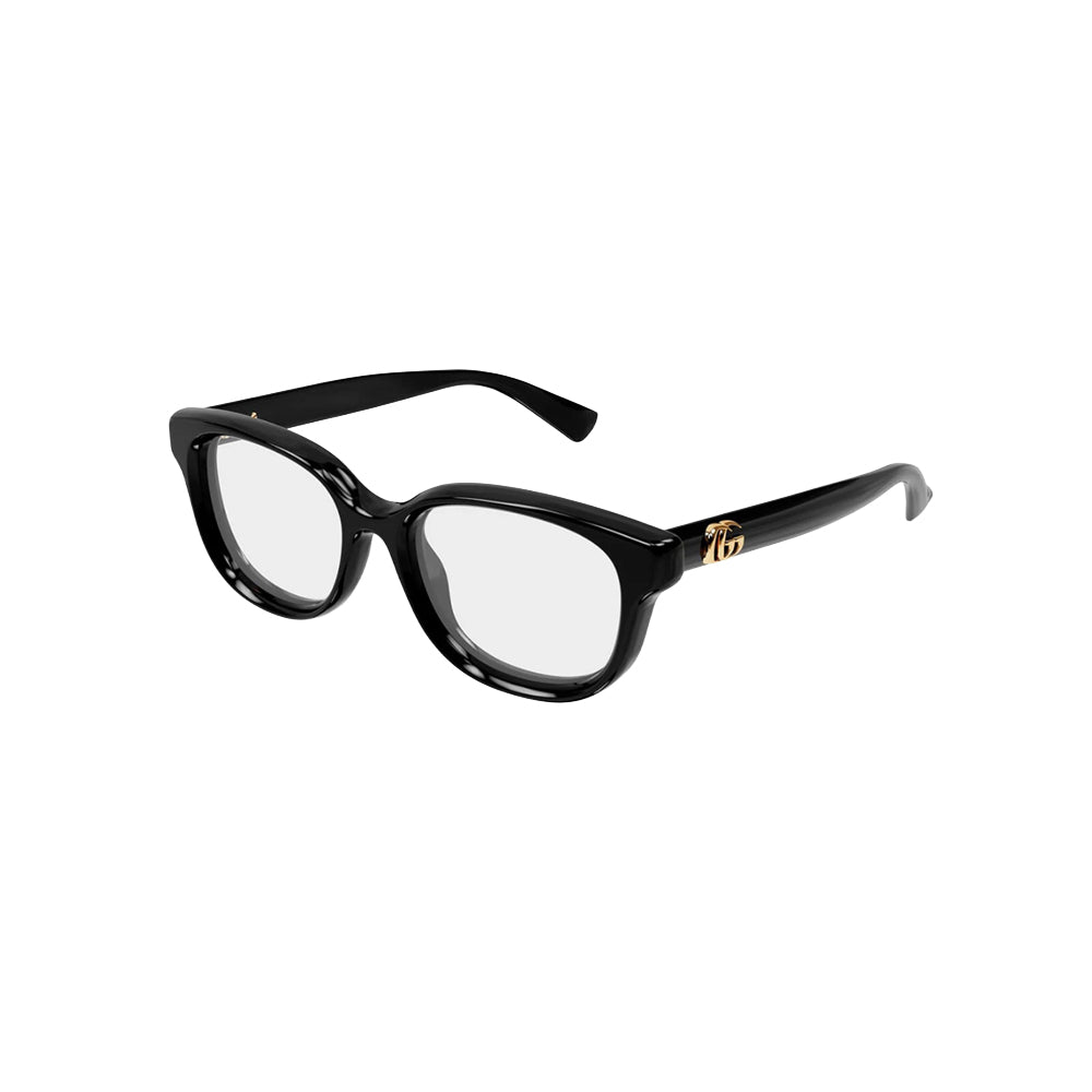 Gucci GG1978O glasses in black, 45° view