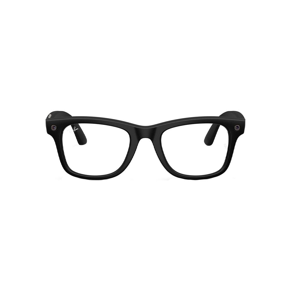 Ray-Ban Meta Wayfarer (Gen 3) – Matte Black / Clear (blue-light filter) / Standard (50-22)
