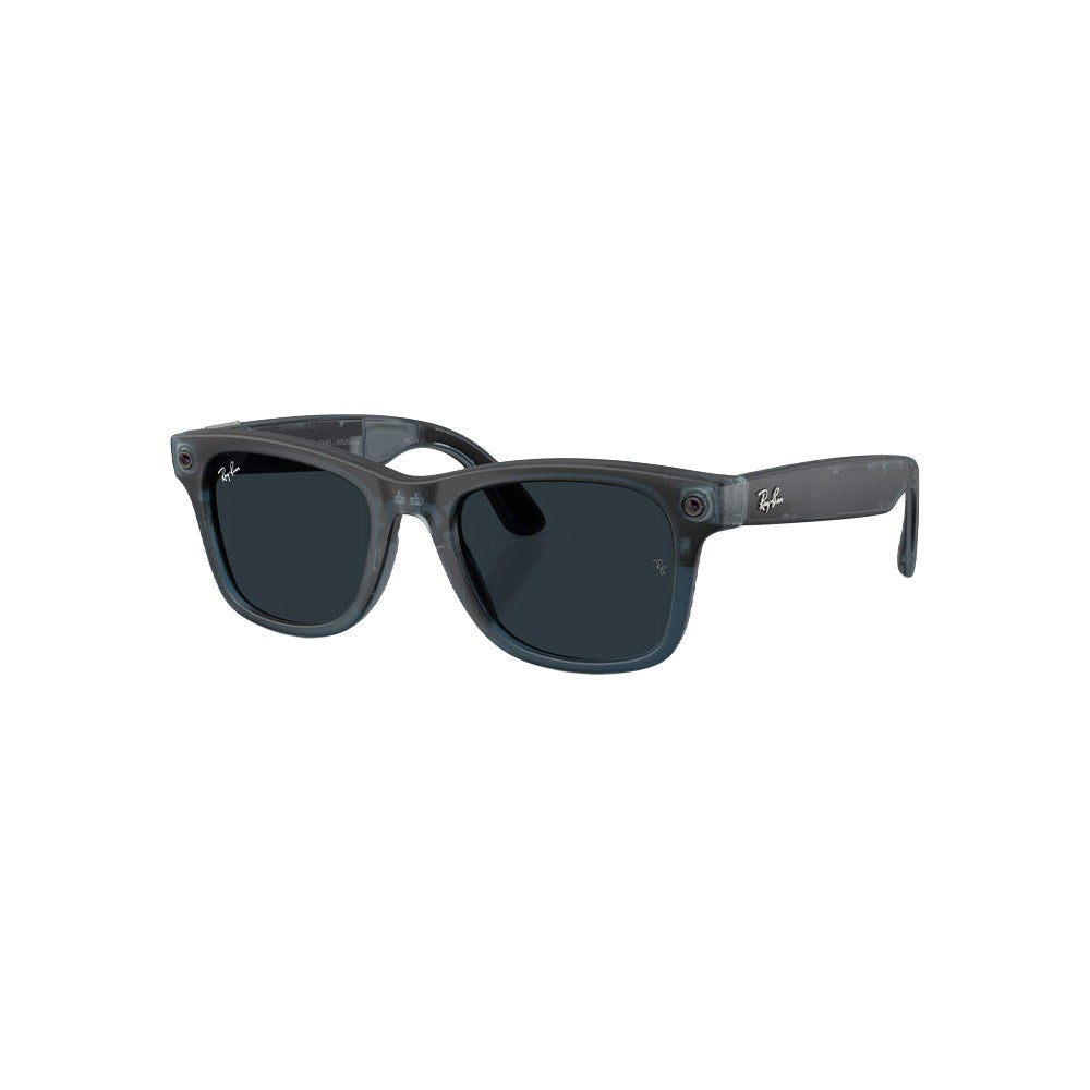 Ray-Ban Meta Wayfarer (Gen 3) – Transparent Ocean / Transitions Grey / Large (53-22)