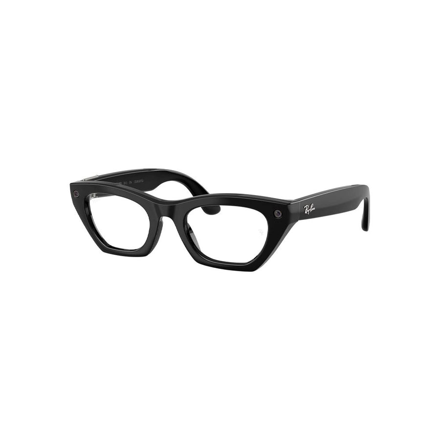 Ray-Ban Meta Zena (Gen 3) – Shiny Black / Clear (blue-light filter)