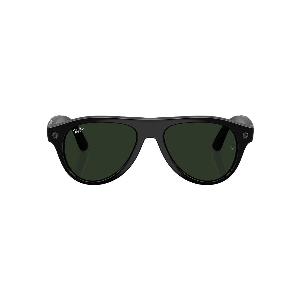 Ray-Ban Meta Aviator (Gen 3) – Shiny Black / Transitions Graphite Green