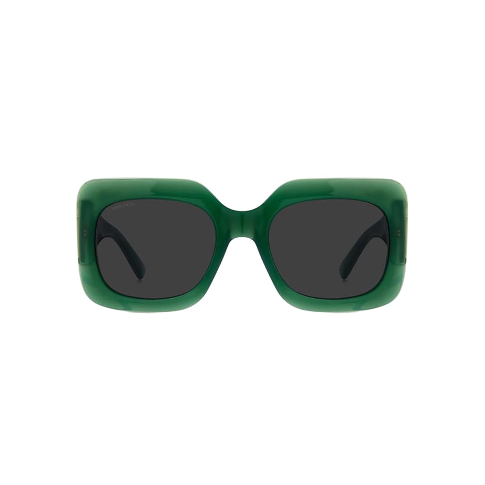 Jimmy Choo GAYA/S PEFIR sunglasses in green, front view
