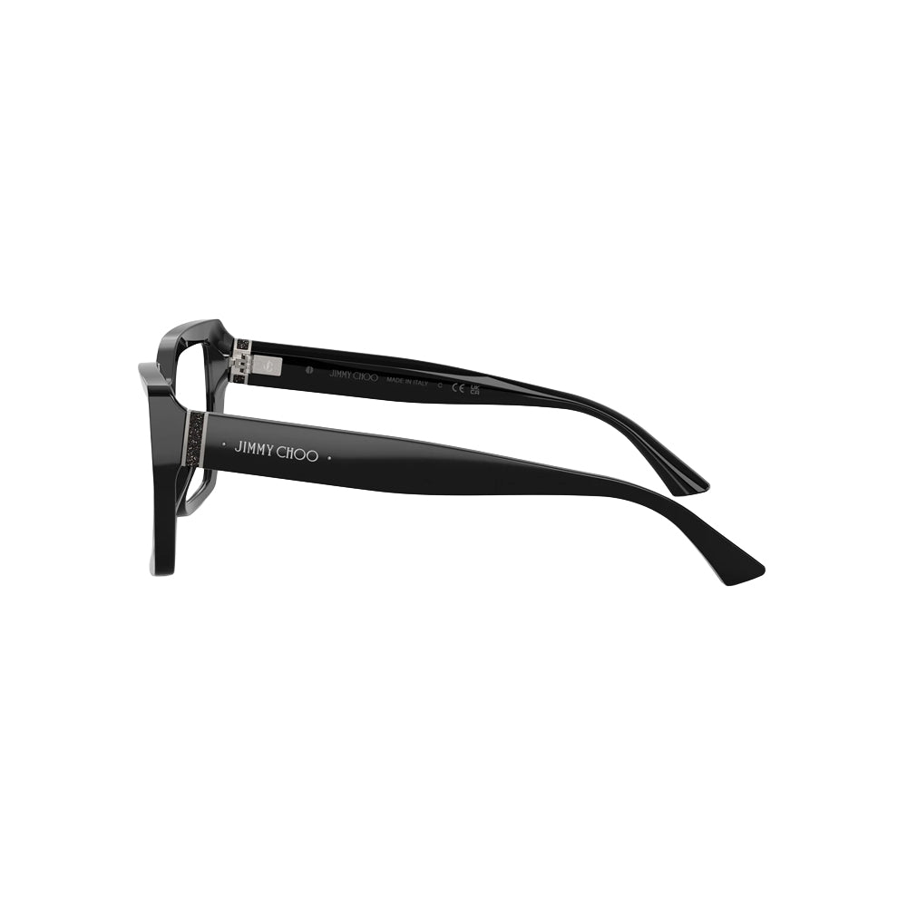 Jimmy Choo JC3053JU glasses in black, side view
