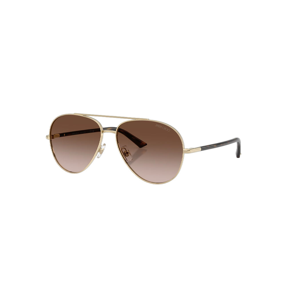 Jimmy Choo JC4026 sunglasses in 300613, 45° view