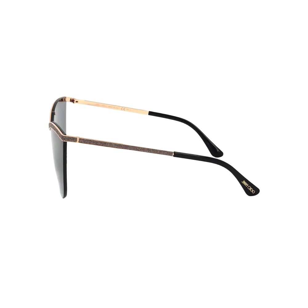 Jimmy Choo KRISTEN/S 06JHA sunglasses in gold, side view