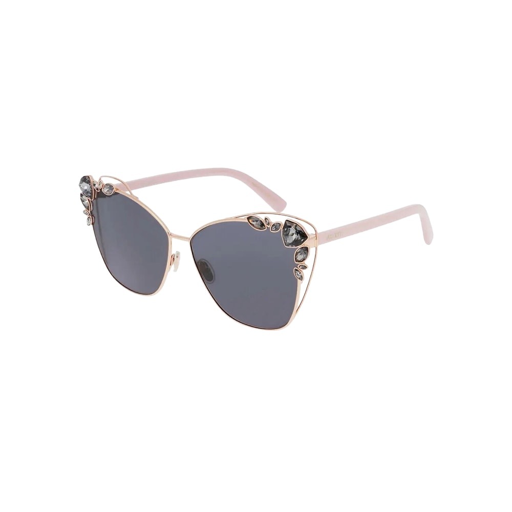 Jimmy Choo KYLA/S 25TH DDBIR sunglasses in pink, 45° view