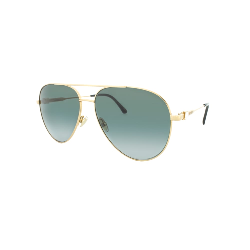 Jimmy Choo OLLY/S 2M29O sunglasses in gold, 45° view