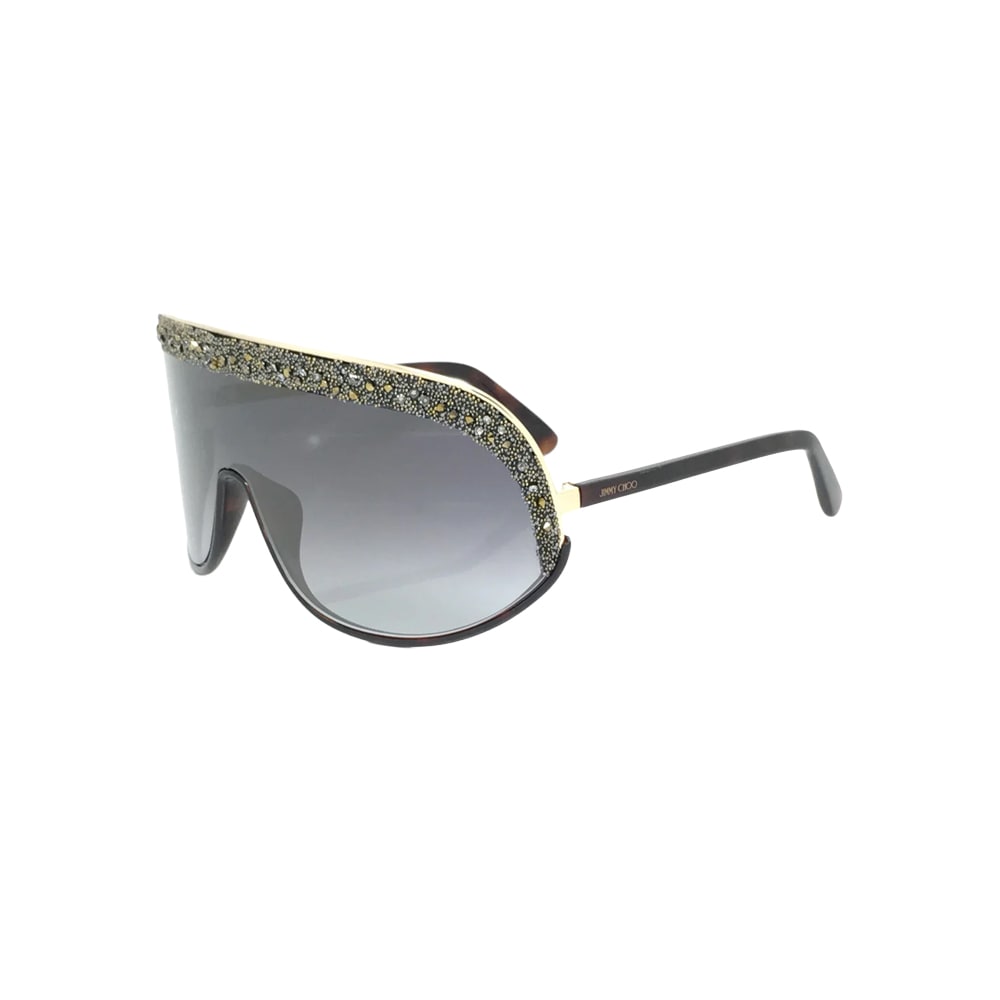 Jimmy Choo SIRYN/S J5GFQ sunglasses in havana, 45° view