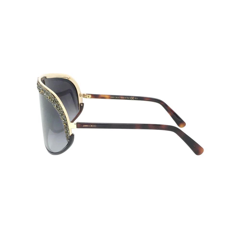 Jimmy Choo SIRYN/S J5GFQ sunglasses in havana, side view