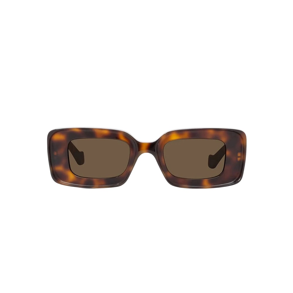 Loewe LW40101I sunglasses in havana, front view
