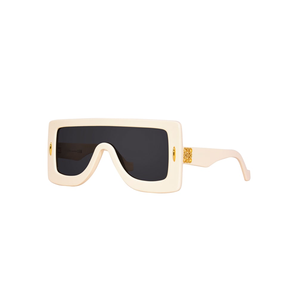 Loewe LW40104I sunglasses in white, 45° view
