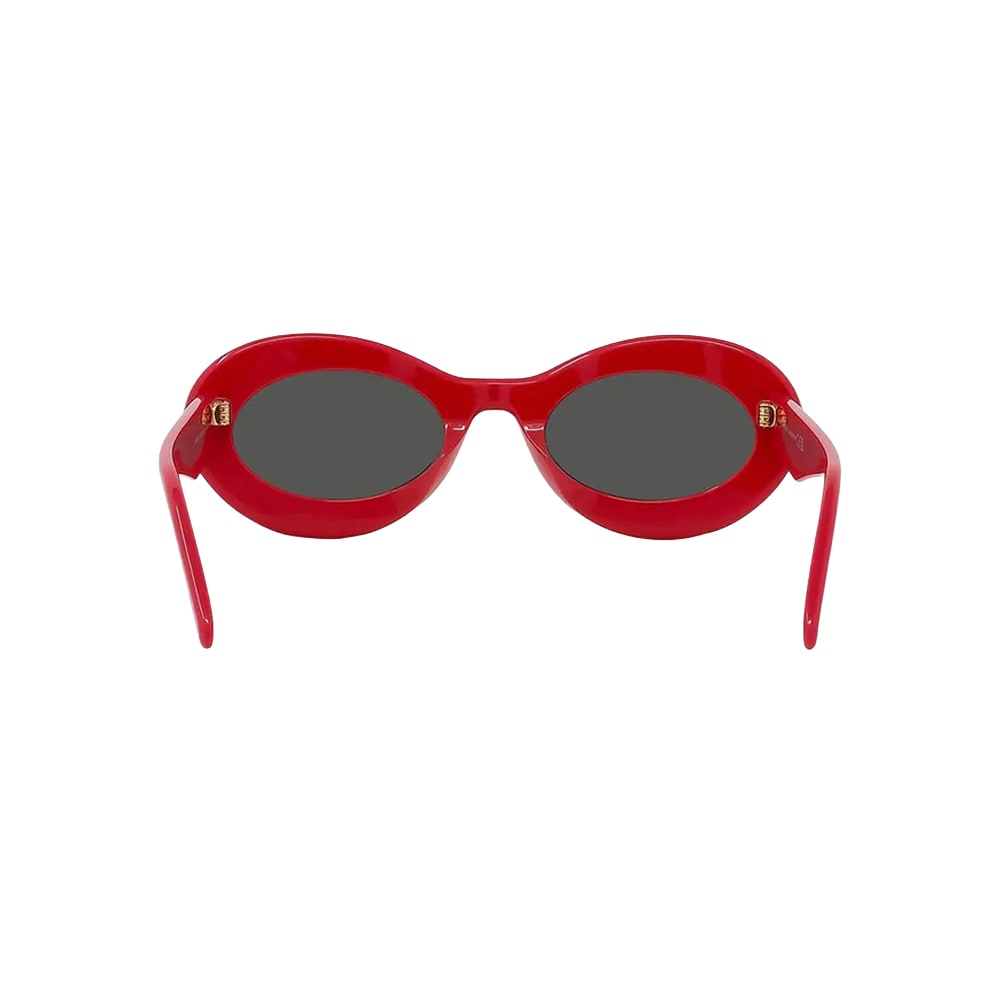 Loewe LW40110U sunglasses in red, front view