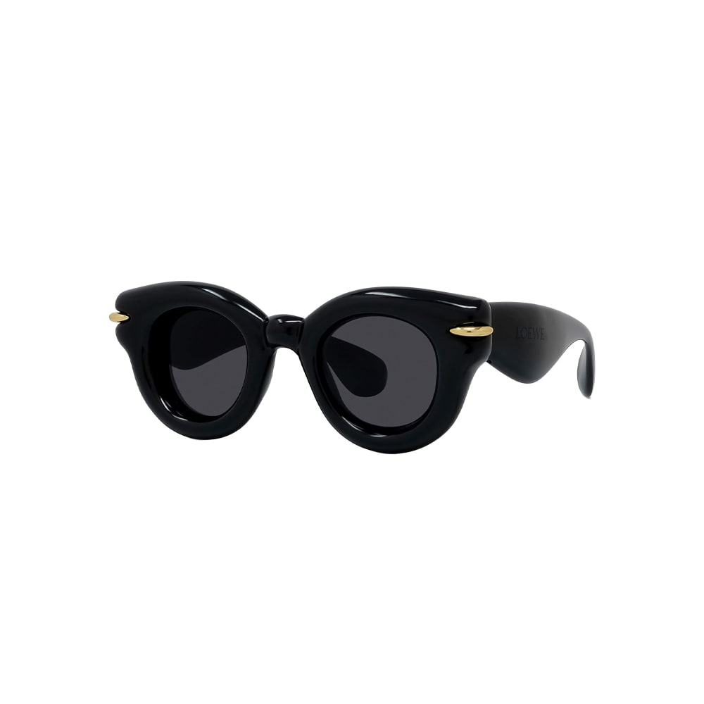 Loewe LW40118I sunglasses in black, 45° view