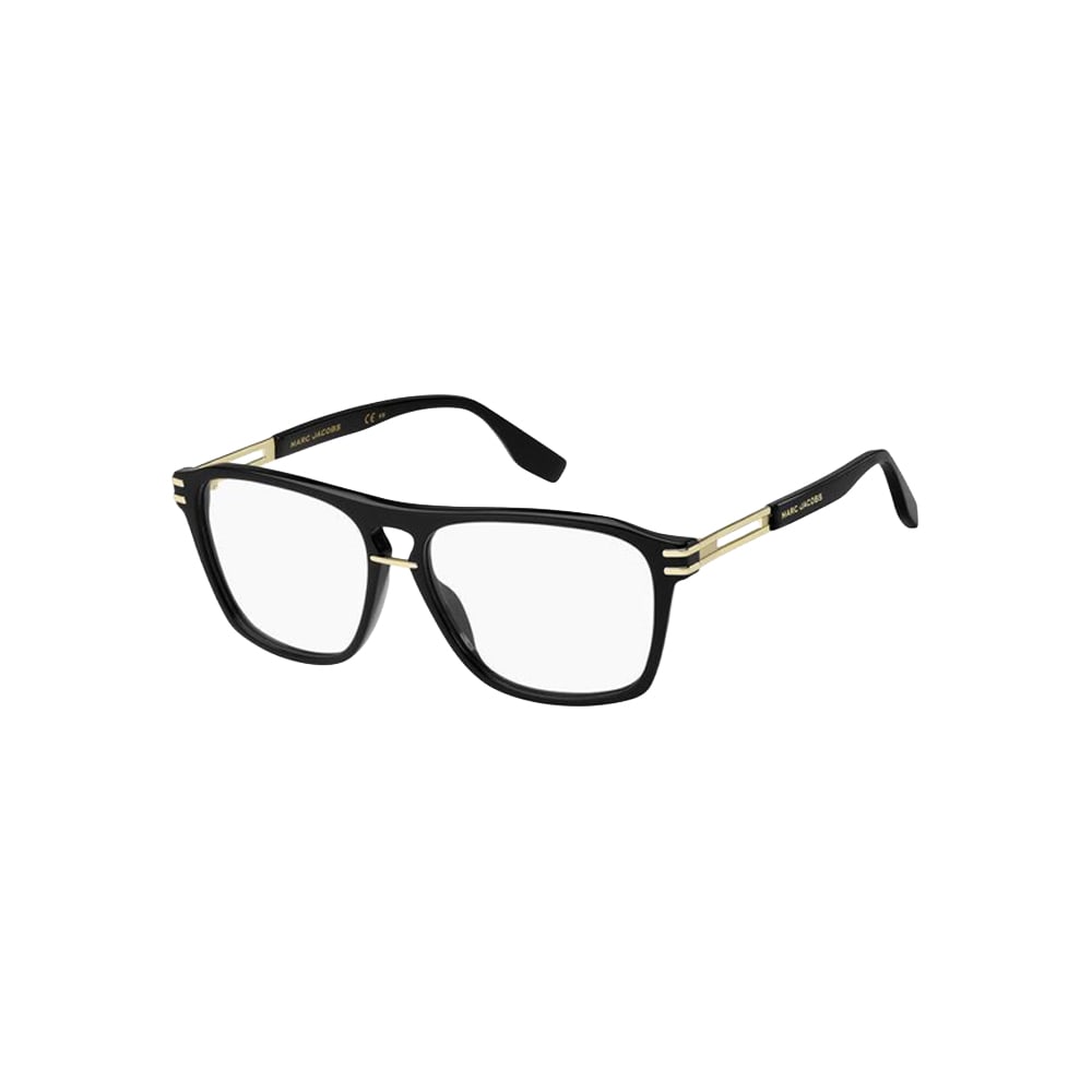 Marc Jacobs MARC 679 glasses in black, 45° view