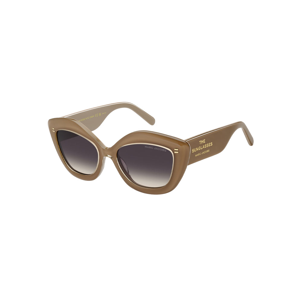 Marc Jacobs MARC 800/S sunglasses in brown, 45° view