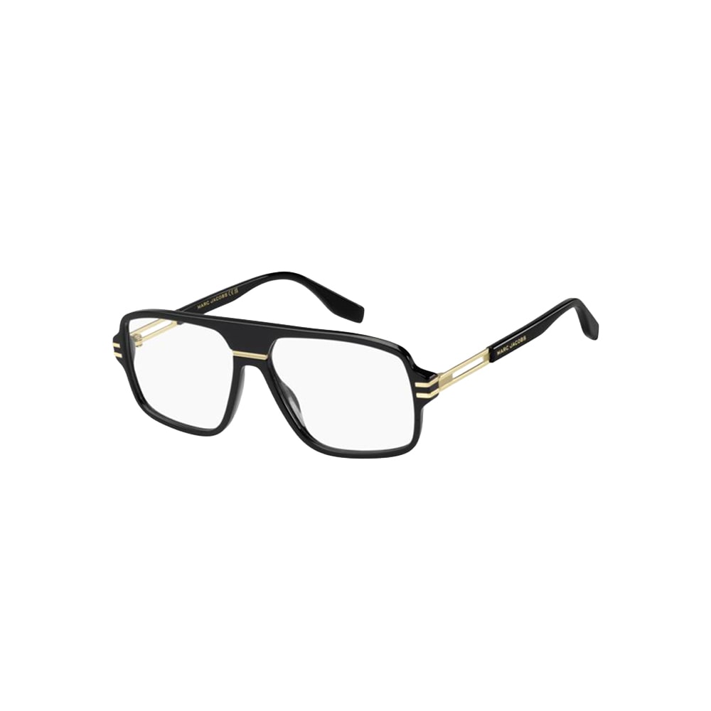 Marc Jacobs MARC 844 glasses in black, 45° view