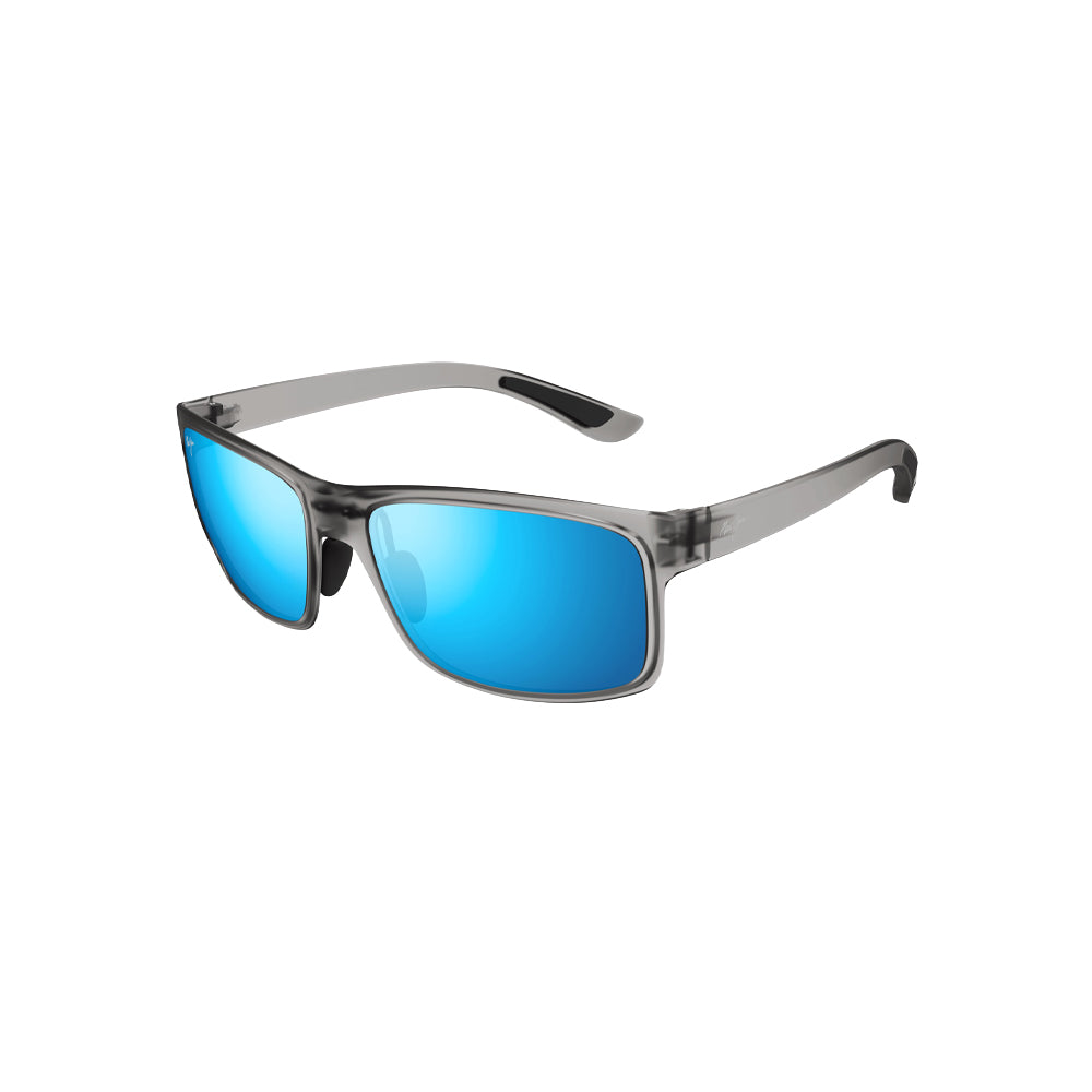 Maui Jim MJ0439S sunglasses in grey, 45° view