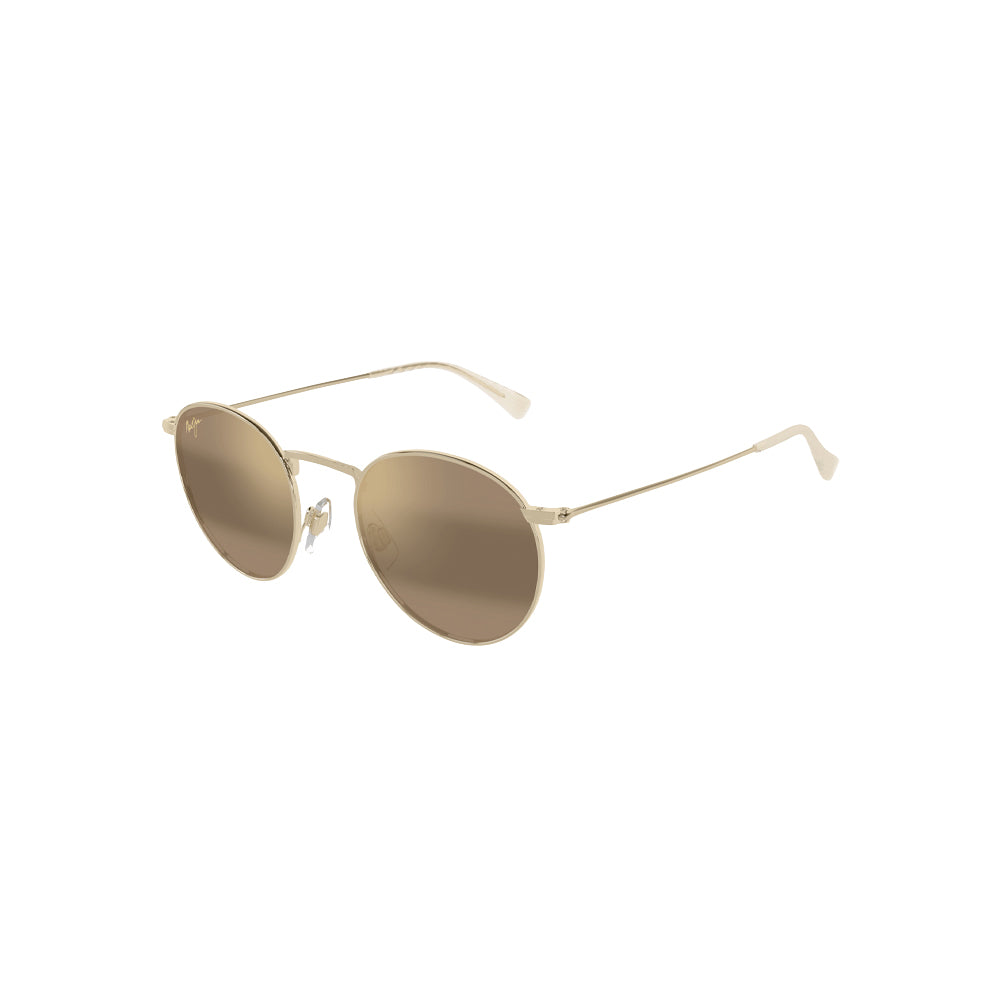Maui Jim MJ0667S sunglasses in gold, 45° view
