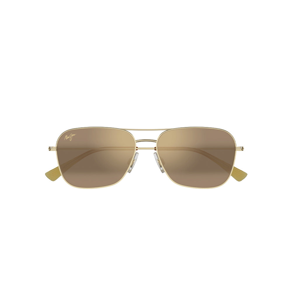 Maui Jim MJ0675S sunglasses in gold, front view