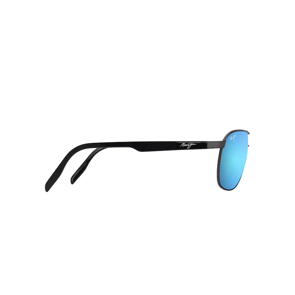 Maui Jim MJ0728S sunglasses in black, side view