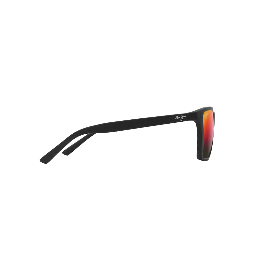 Maui Jim MJ864-02A sunglasses in black, side view