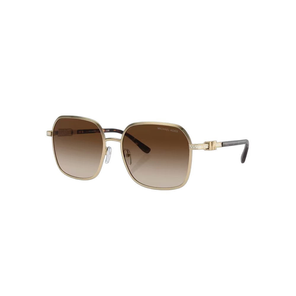 Michael Kors 0MK1145B sunglasses in havana, 45° view