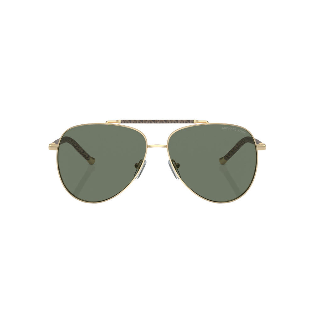Michael Kors 0MK1146 Portugal sunglasses in gold, front view