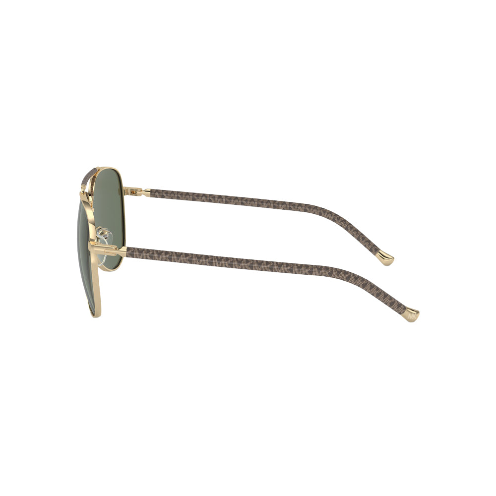 Michael Kors 0MK1146 Portugal sunglasses in gold, side view