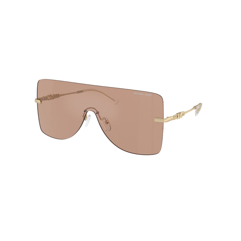 Michael Kors 0MK1148 London sunglasses in gold, 45° view