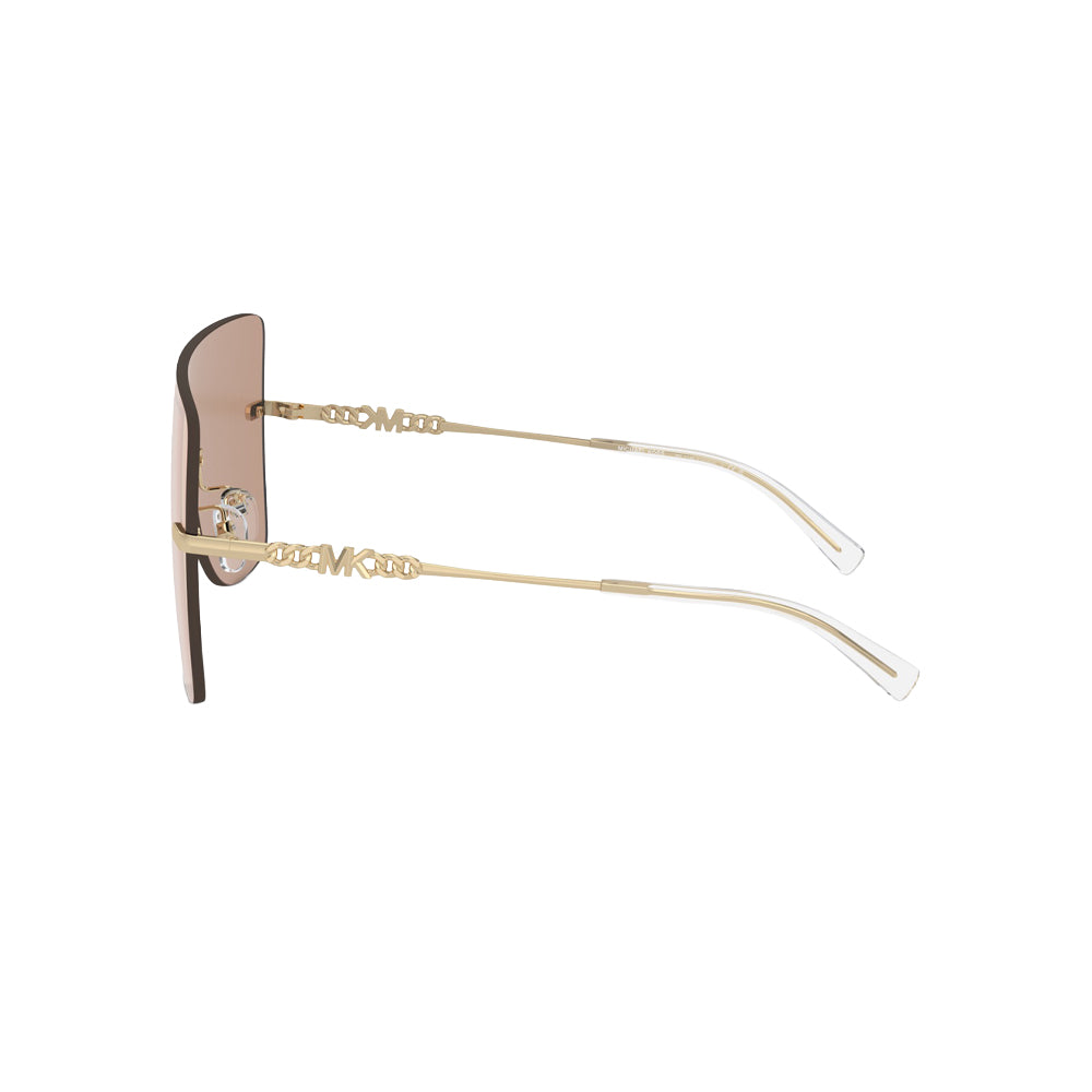 Michael Kors 0MK1148 London sunglasses in gold, side view