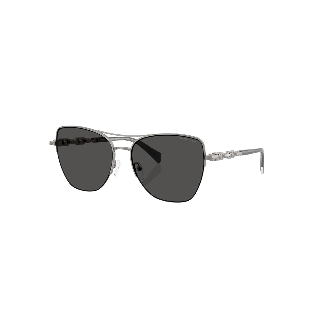 Michael Kors 0MK1163 sunglasses in grey, 45° view