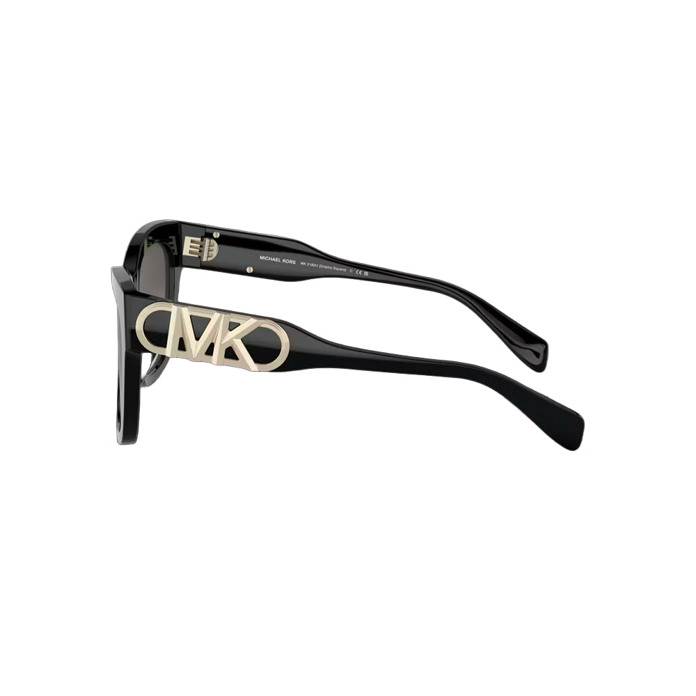 Michael Kors 0MK2182U sunglasses in black, side view