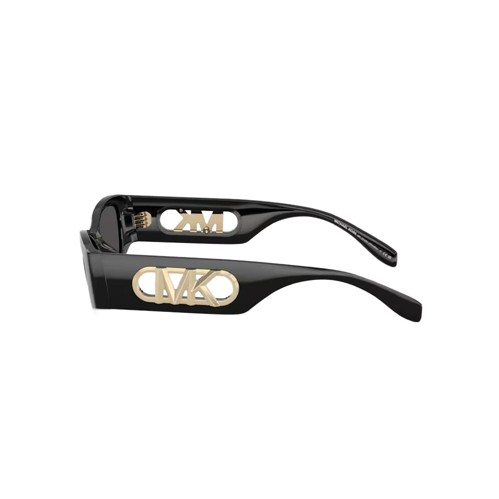 Michael Kors 0MK2243U sunglasses in black, side view