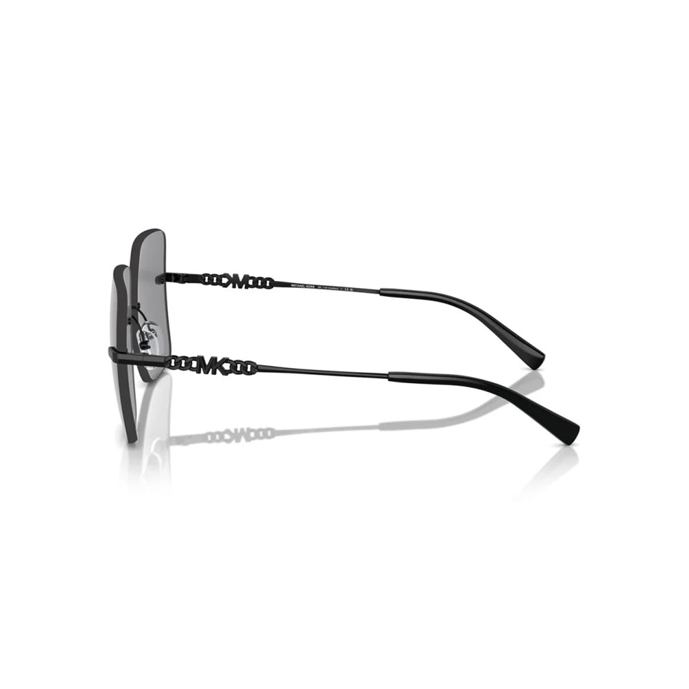 Michael Kors MK1150 sunglasses in black, side view