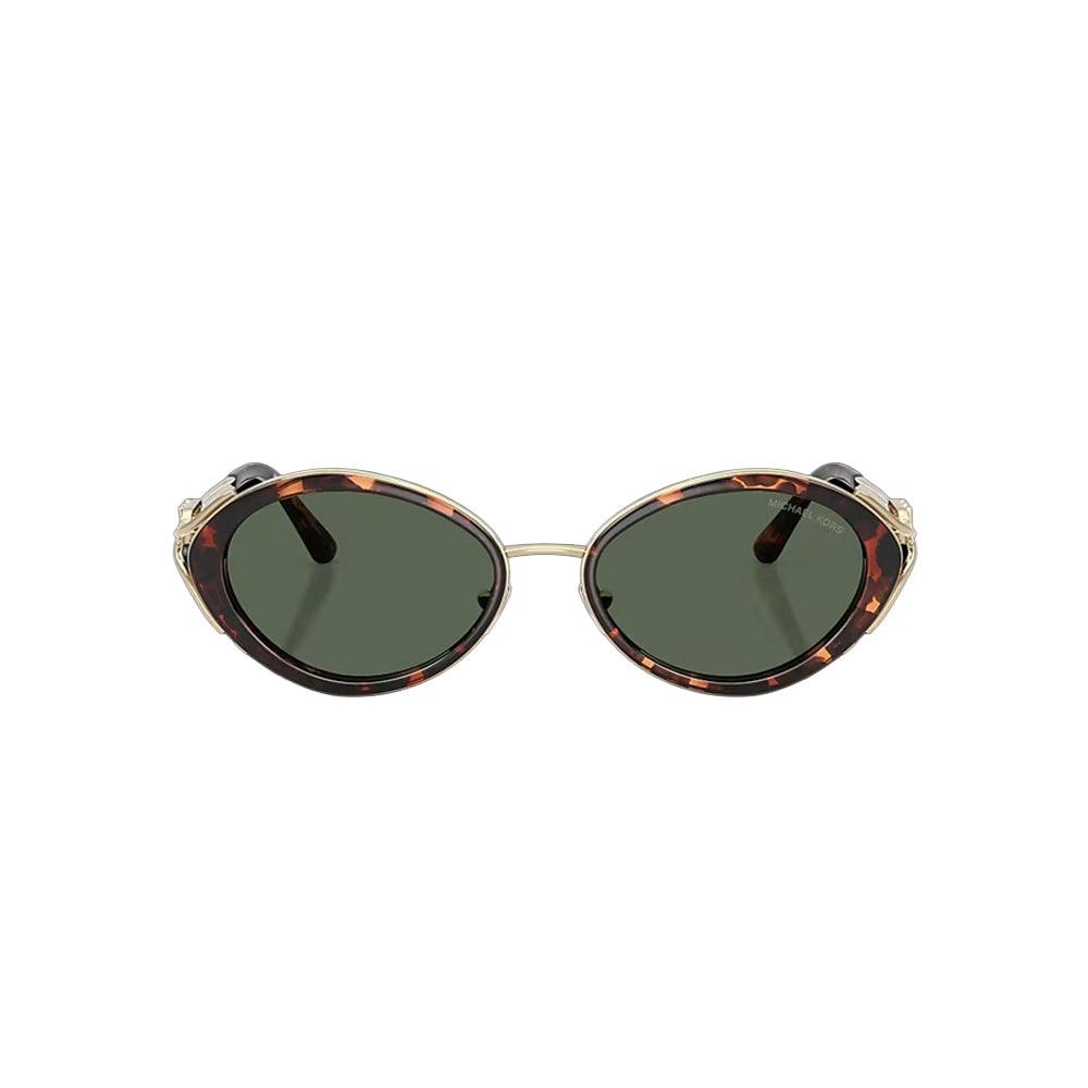 Michael Kors MK1179 sunglasses in gold, front view