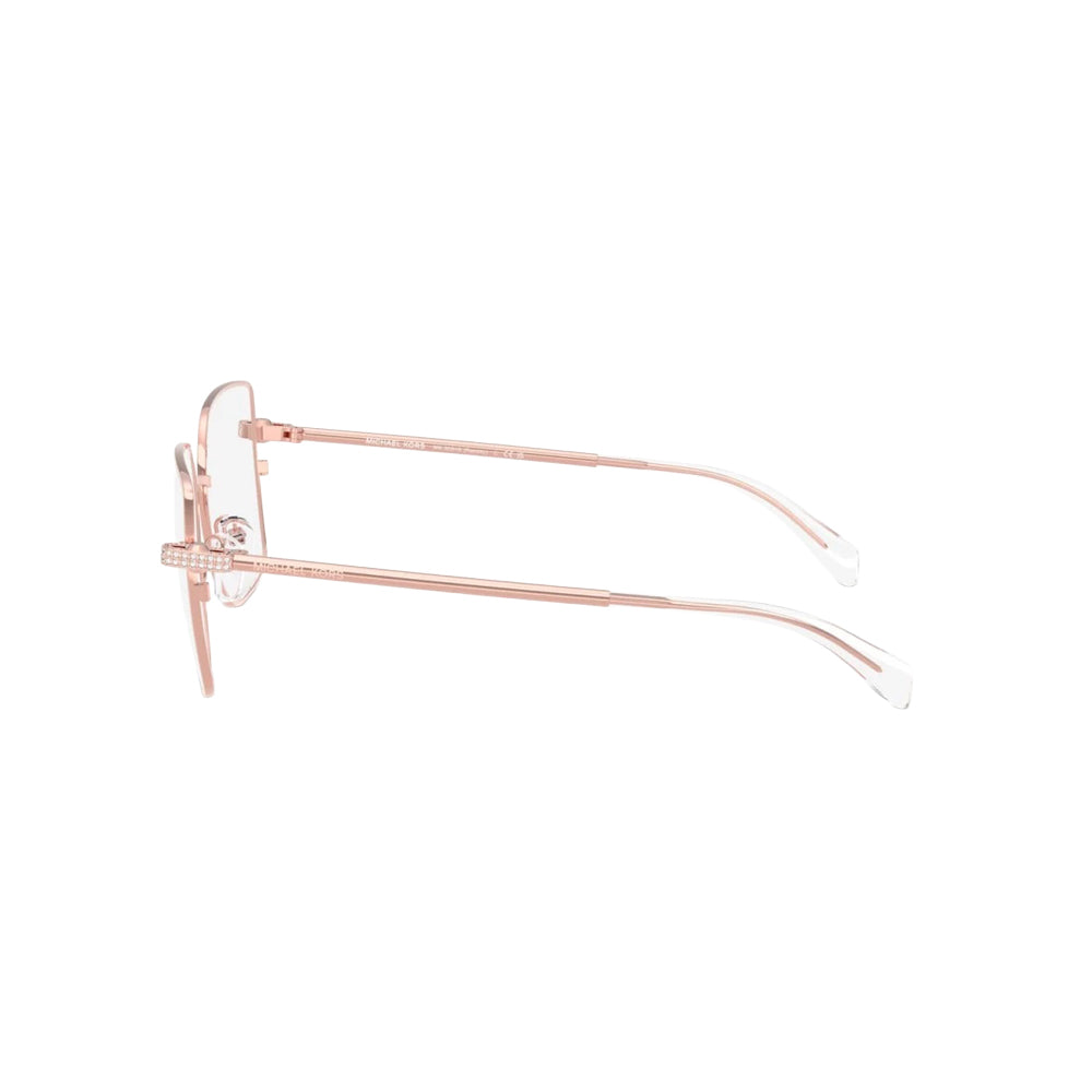 Michael Kors MK3091B glasses in gold, side view