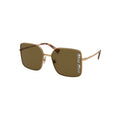 Miu Miu SMU 51Y sunglasses in gold, 45° view