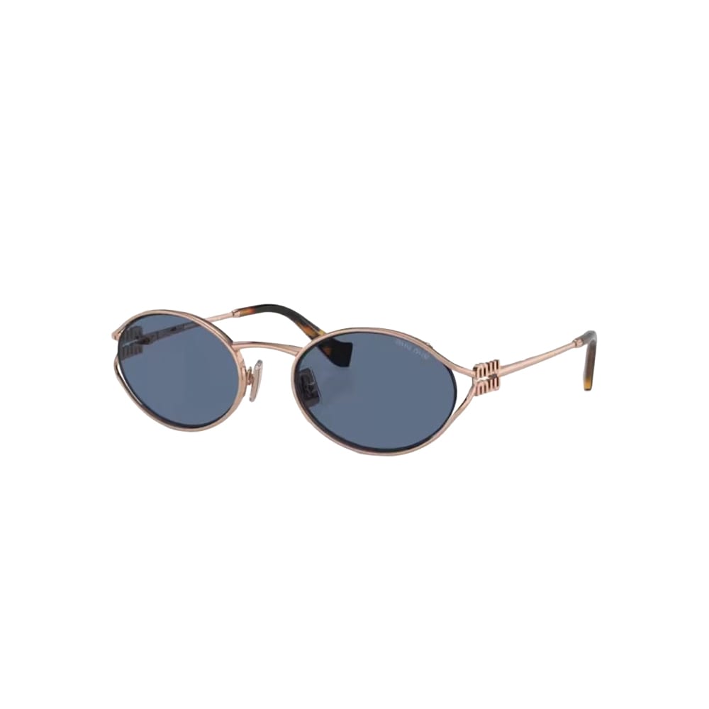 Miu Miu SMU 52Y sunglasses in gold, 45° view
